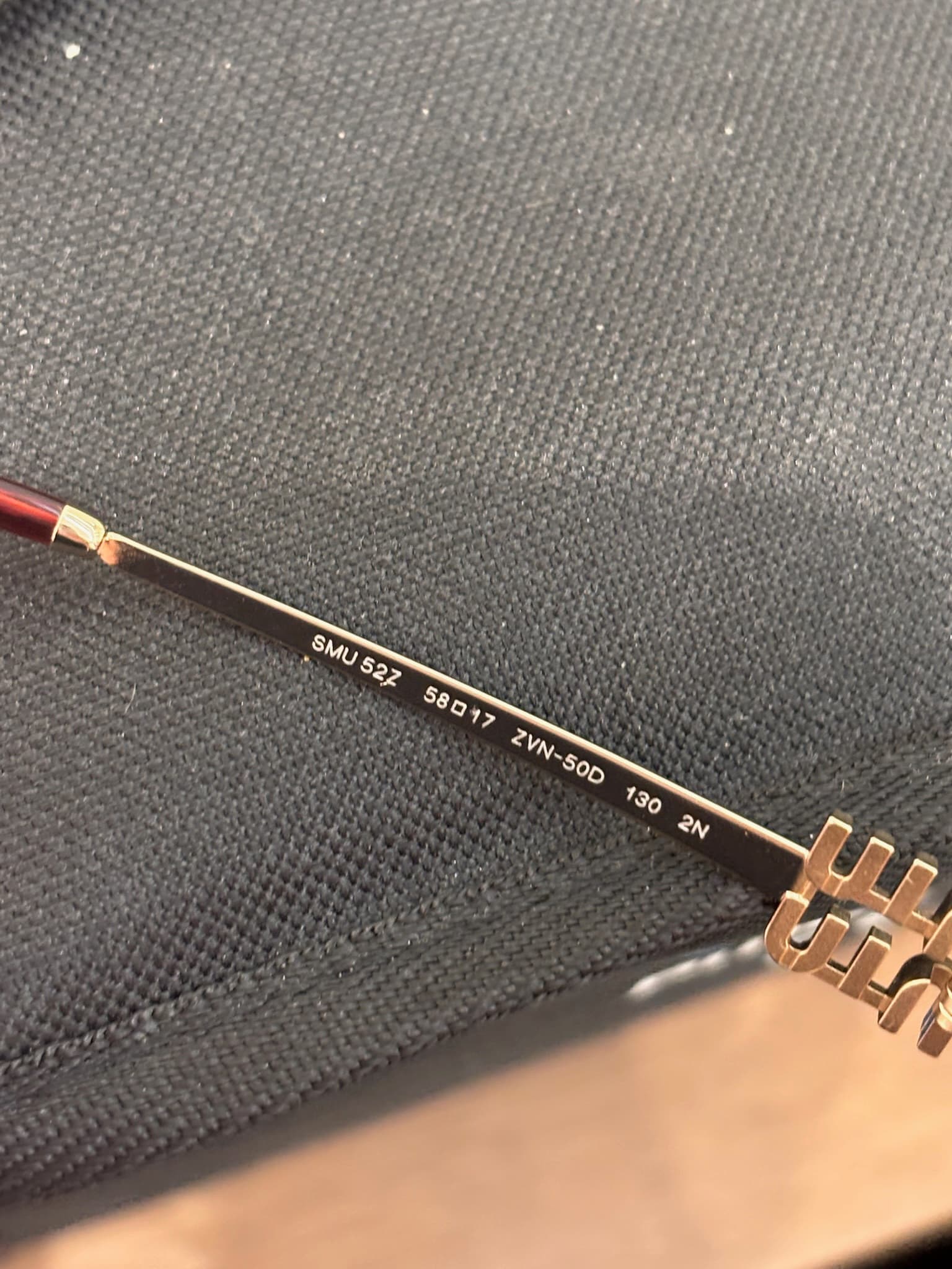 Miu Miu SMU 527 58017 ZVN-50D 130 - image 3