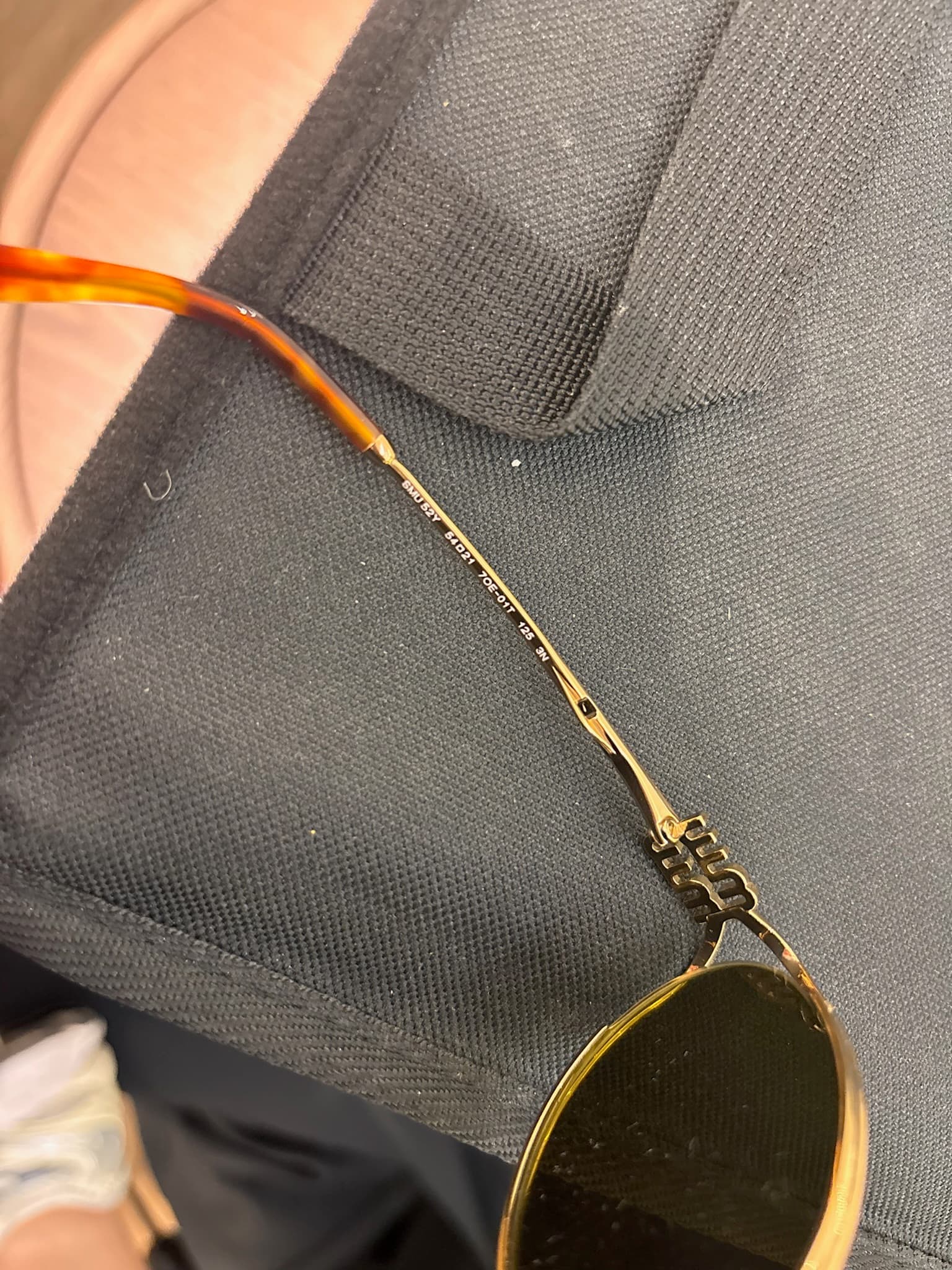 Miu Miu SMU 52Y 54021 70E-01T 129 OIS - image 3