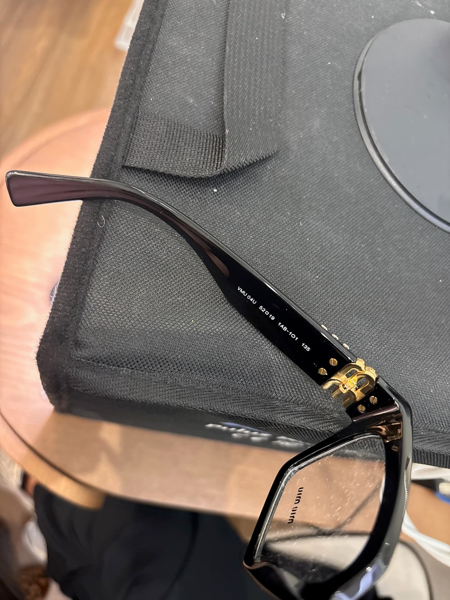 Miu Miu VMU O4U 52019 1AB-101 135 - image 5